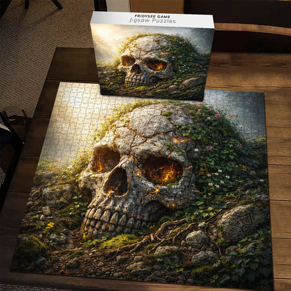 Skull Serenity Jigsaw Puzzles GFTOQA2028