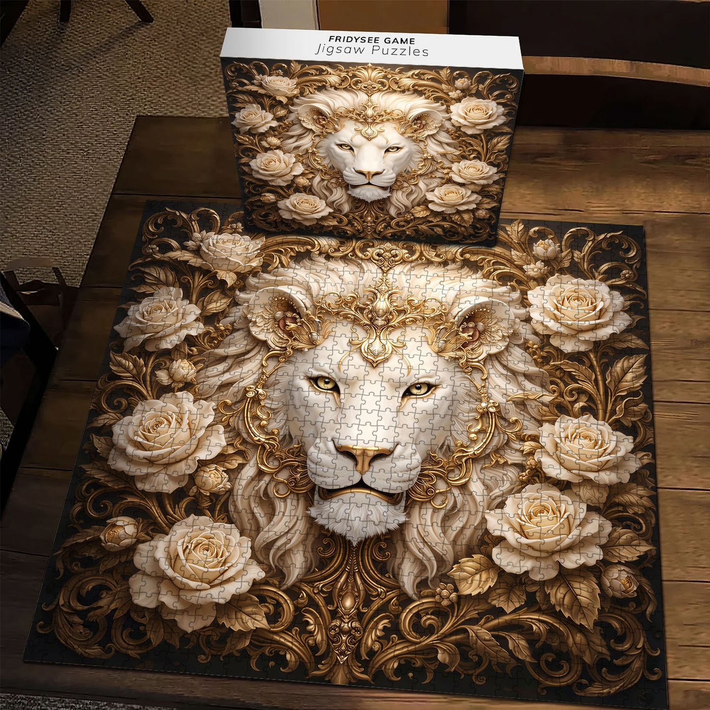 Majestic Lion Jigsaw Puzzles GFTOTP17537