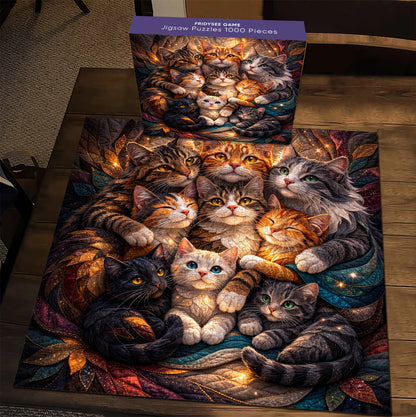 Kitty Vibes Jigsaw Puzzles GFTOMA9795