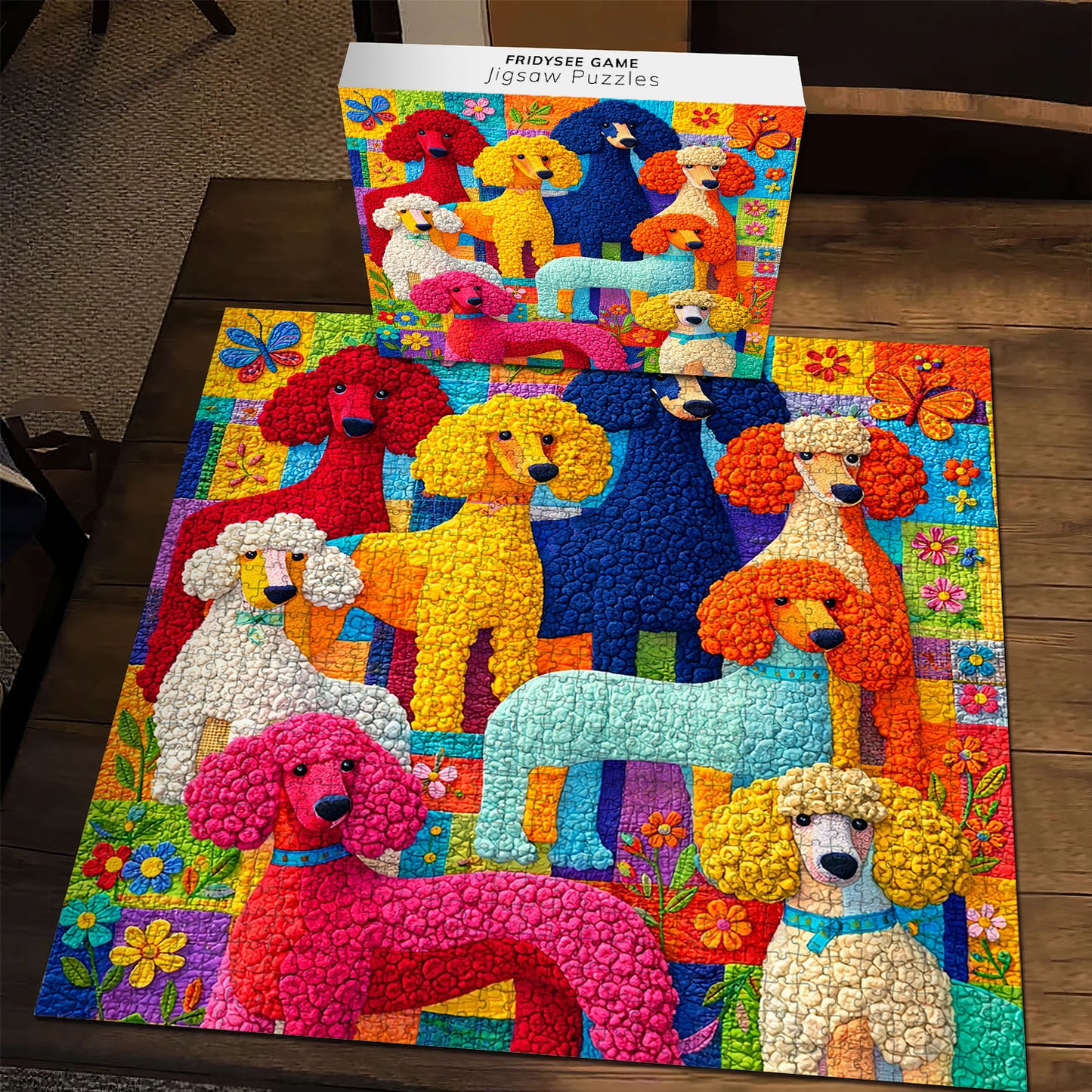 Charming Poodle Jigsaw Puzzles GFTOTP17602