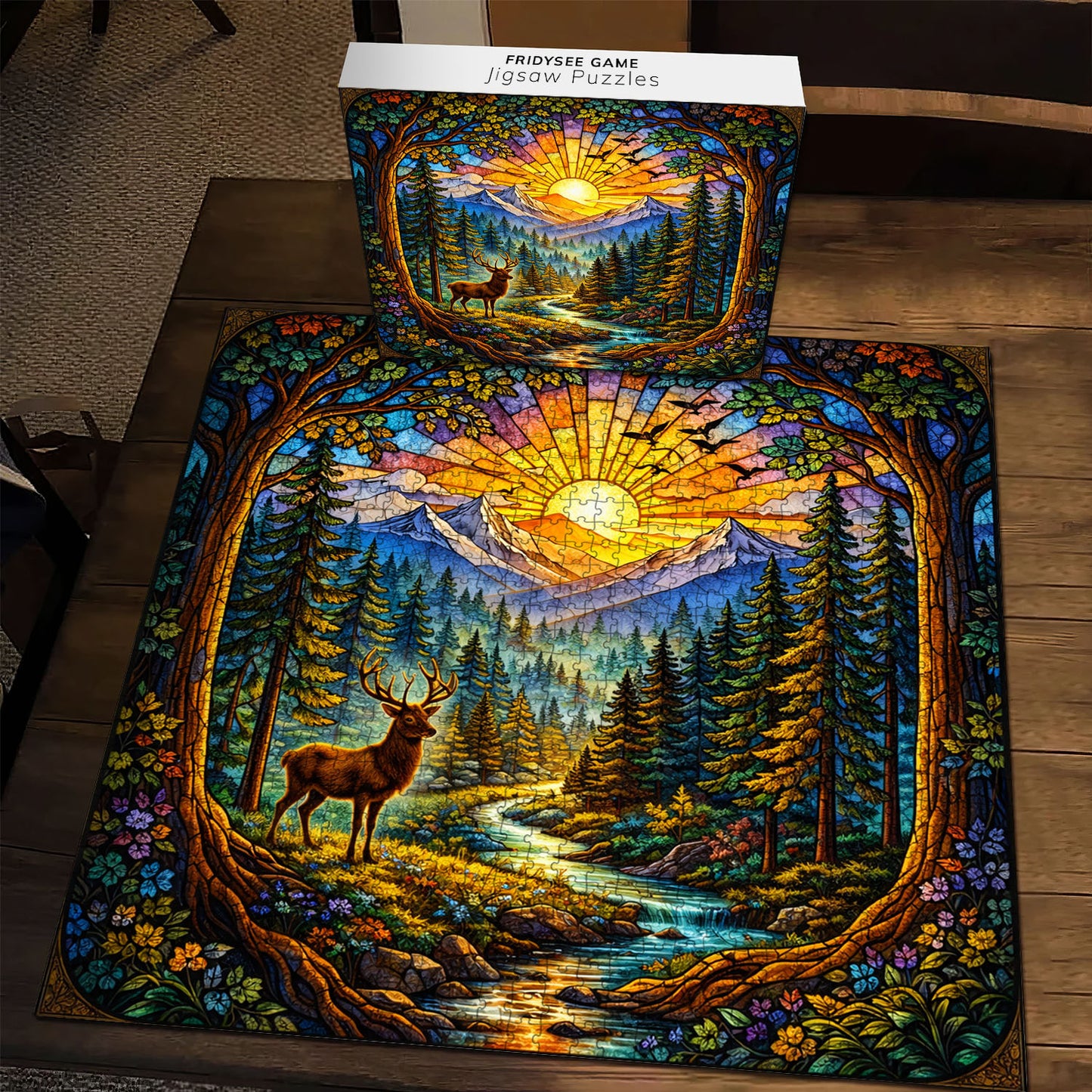 Forest Serenity Jigsaw Puzzles GFTOQA2044