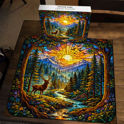 Forest Serenity Jigsaw Puzzles GFTOQA2044