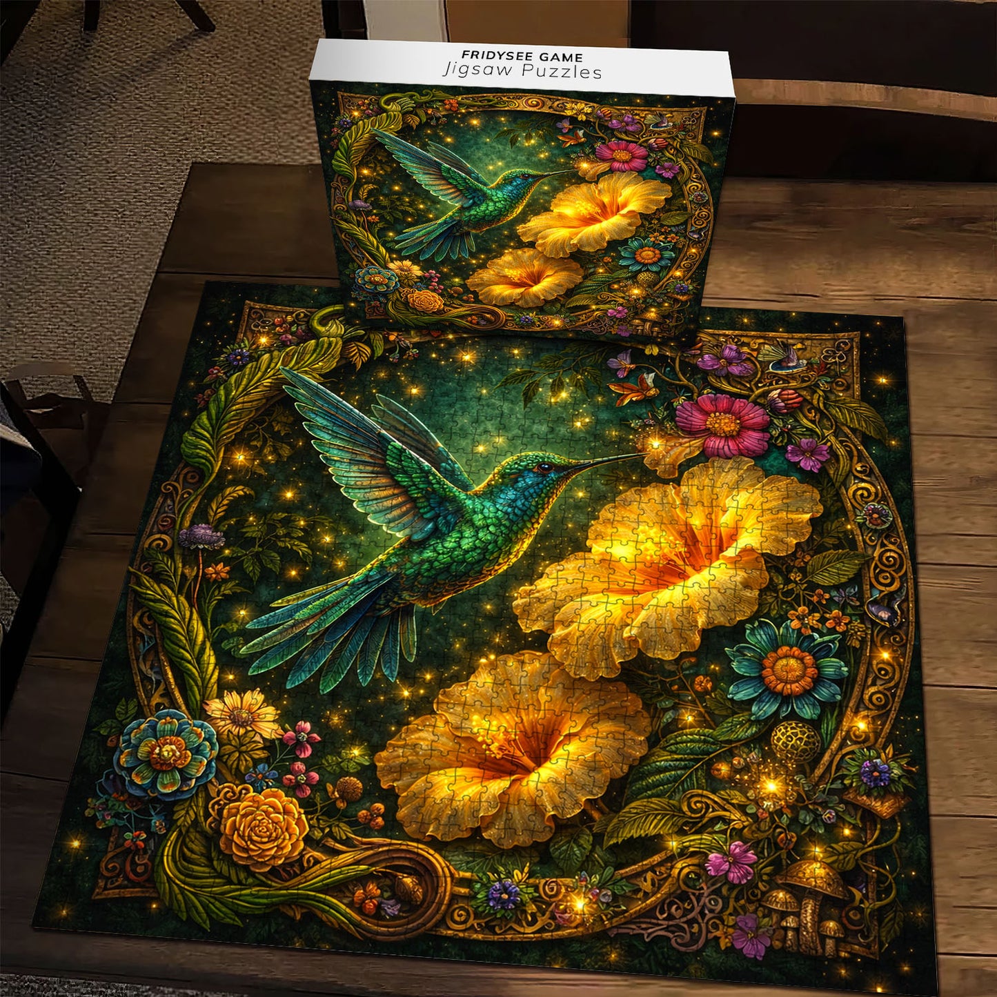 Hummingbird Bloom Jigsaw Puzzles GFTOMA9983