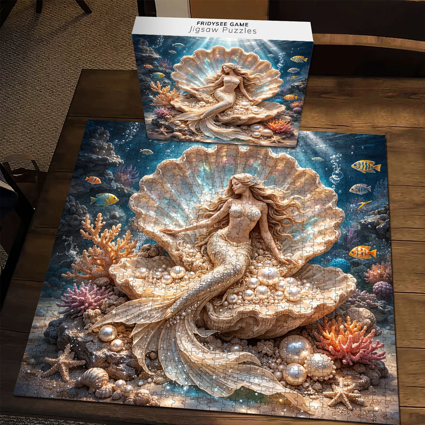 Charming Mermaid Jigsaw Puzzles GFTOTP17532