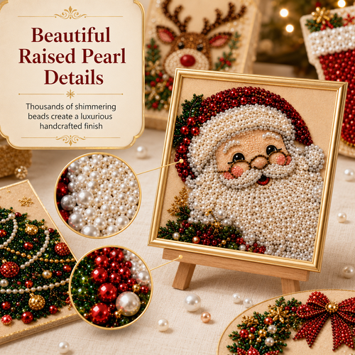 EARLY CHRISTMAS SALE 49% 🎄 OFF Holiday DIY Diamond Pearl Painting Art Kit GFTOMA13555
