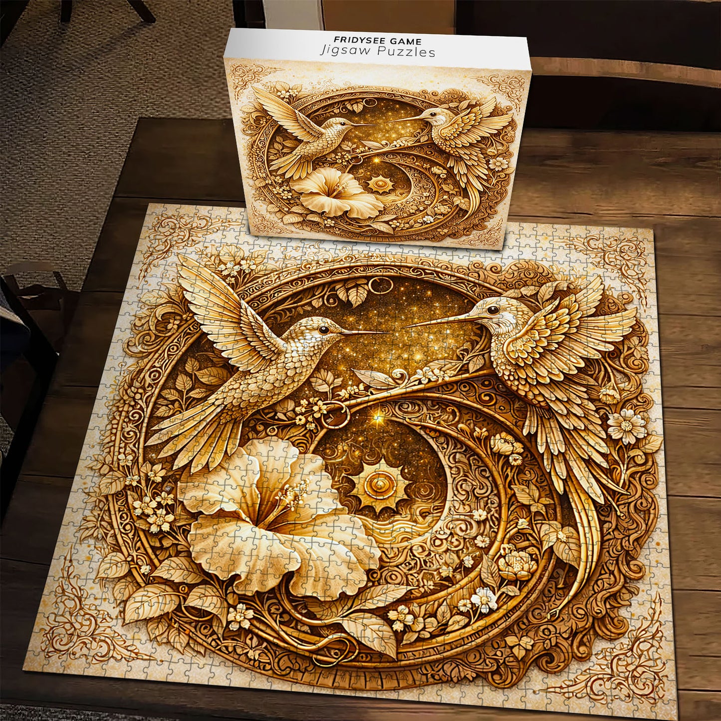 Hummingbird Bloom Jigsaw Puzzles GFTOMA9988