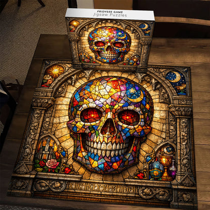 Skull Serenity Jigsaw Puzzles GFTOQA2027