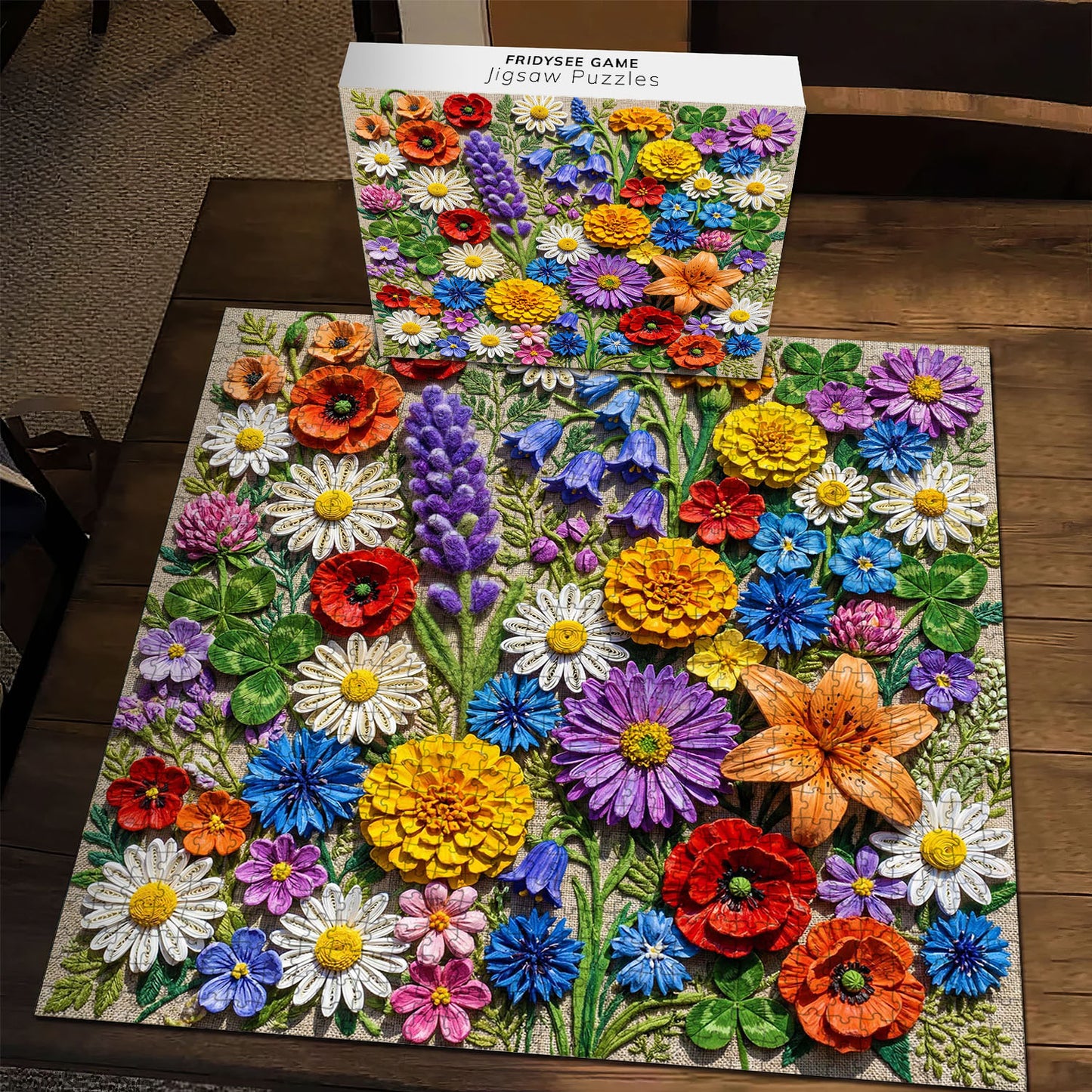 Wildflower Meadow Jigsaw Puzzles GFTOQM3442