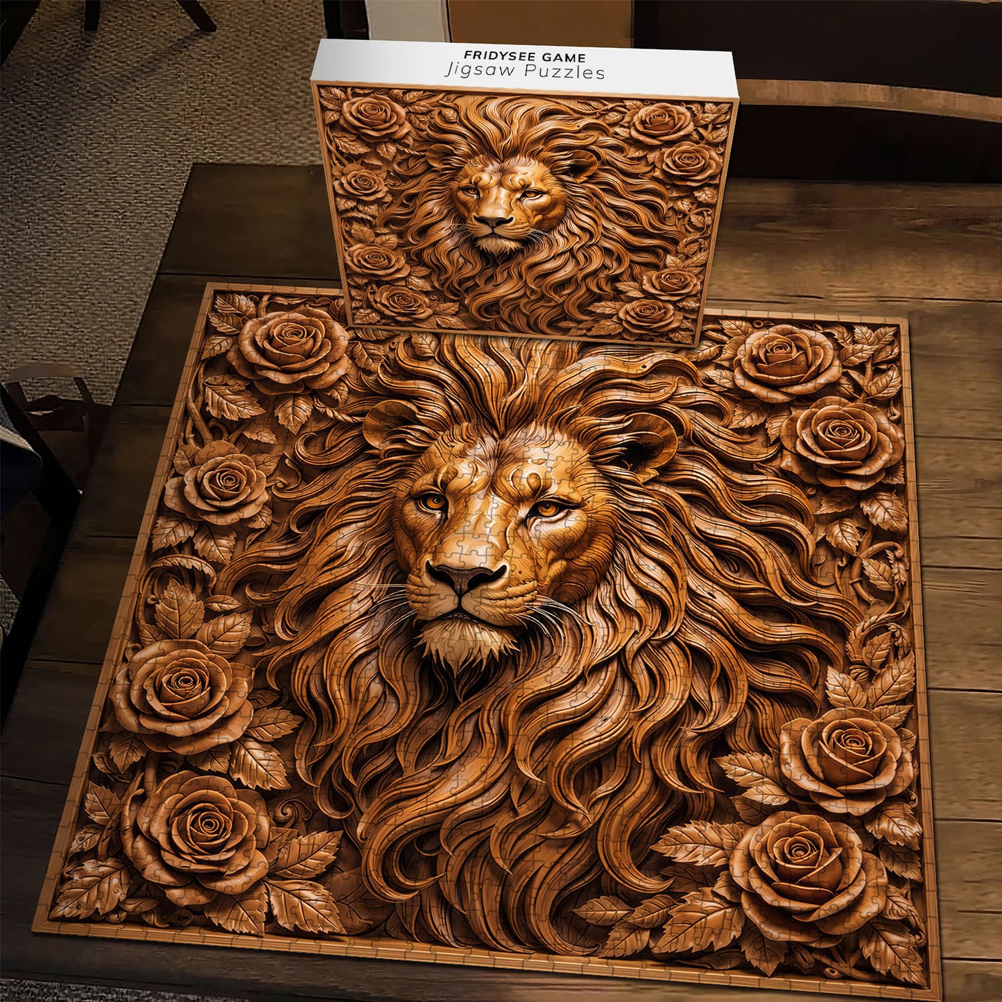 Majestic Lion Jigsaw Puzzles GFTOTP17540