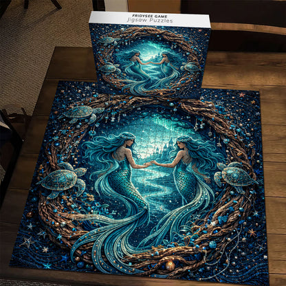 Emerald Mermaid Jigsaw Puzzles GFTOMA9980