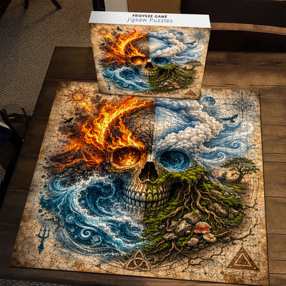 Skull Serenity Jigsaw Puzzles GFTOQA2030