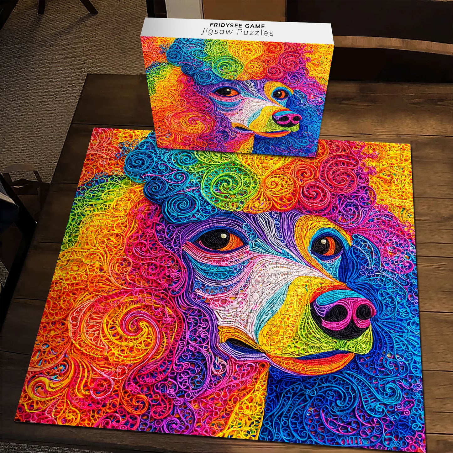 Charming Poodle Jigsaw Puzzles GFTOTP17604