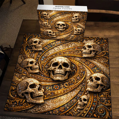 Skull Serenity Jigsaw Puzzles GFTOQA2041