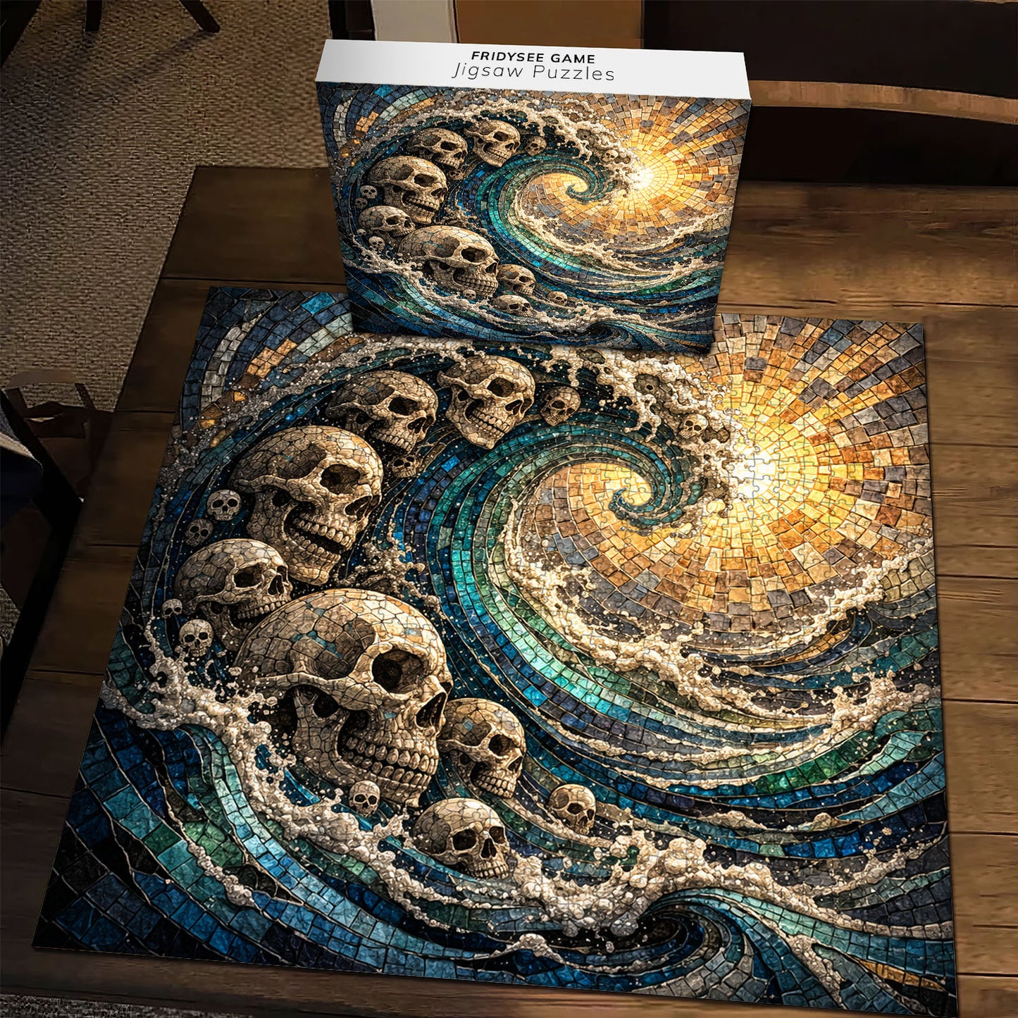Skull Serenity Jigsaw Puzzles GFTOQA2040