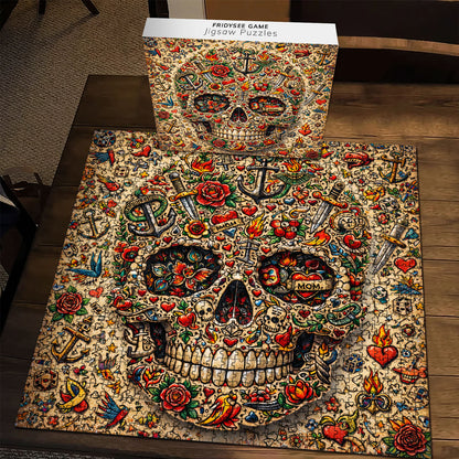 Skull Serenity Jigsaw Puzzles GFTOQA2029