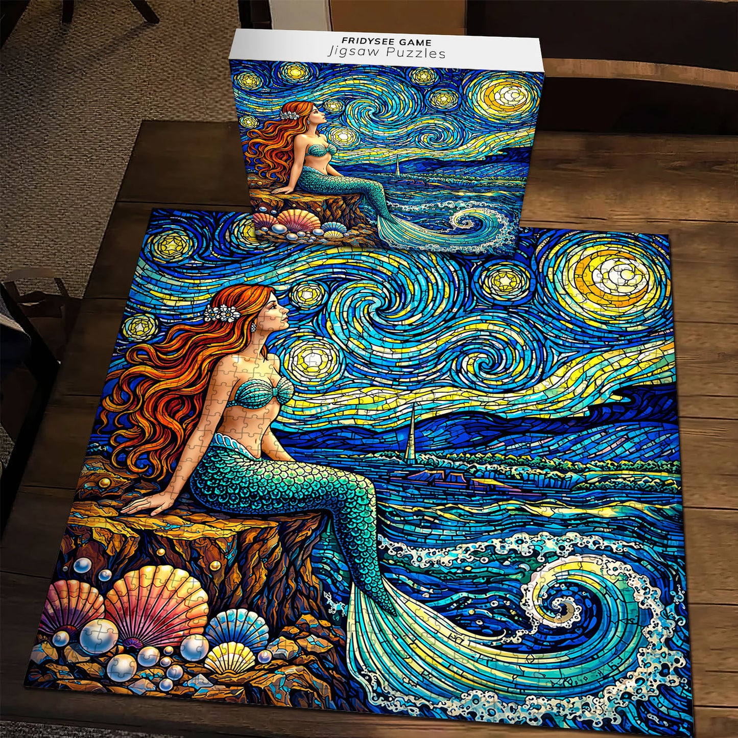 Charming Mermaid Jigsaw Puzzles GFTOTP17531