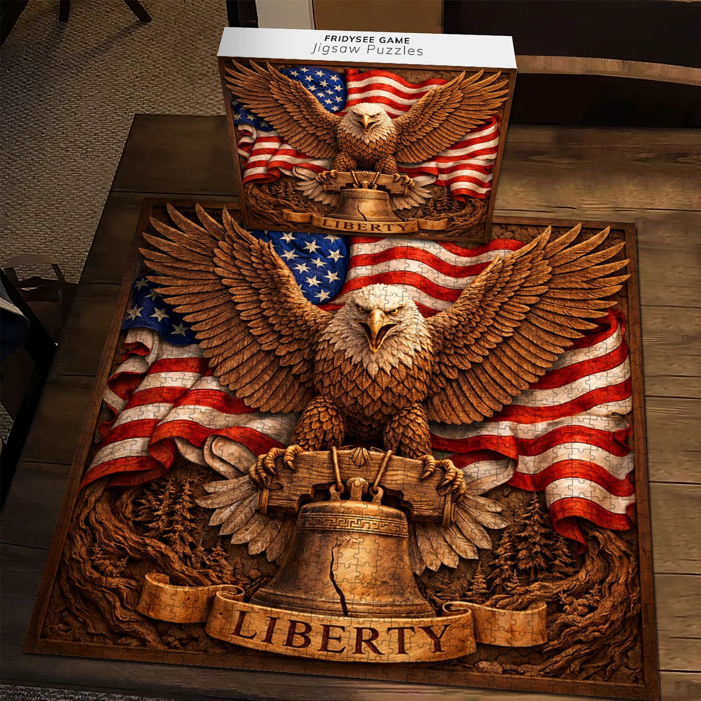 Patriot Eagle Jigsaw Puzzles GFTOMA10013