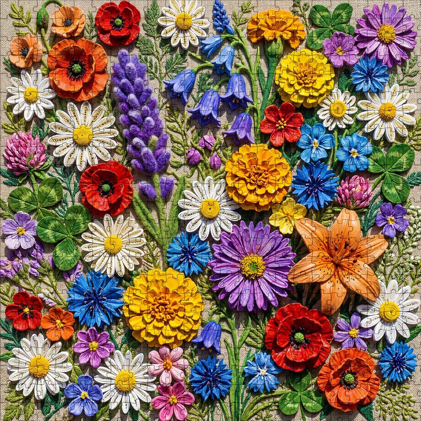 Wildflower Meadow Jigsaw Puzzles GFTOQM3442