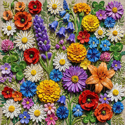 Wildflower Meadow Jigsaw Puzzles GFTOQM3442