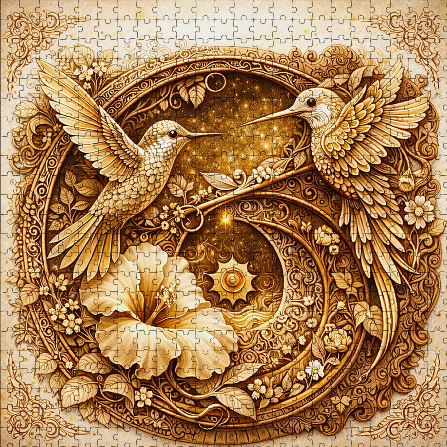 Hummingbird Bloom Jigsaw Puzzles GFTOMA9988