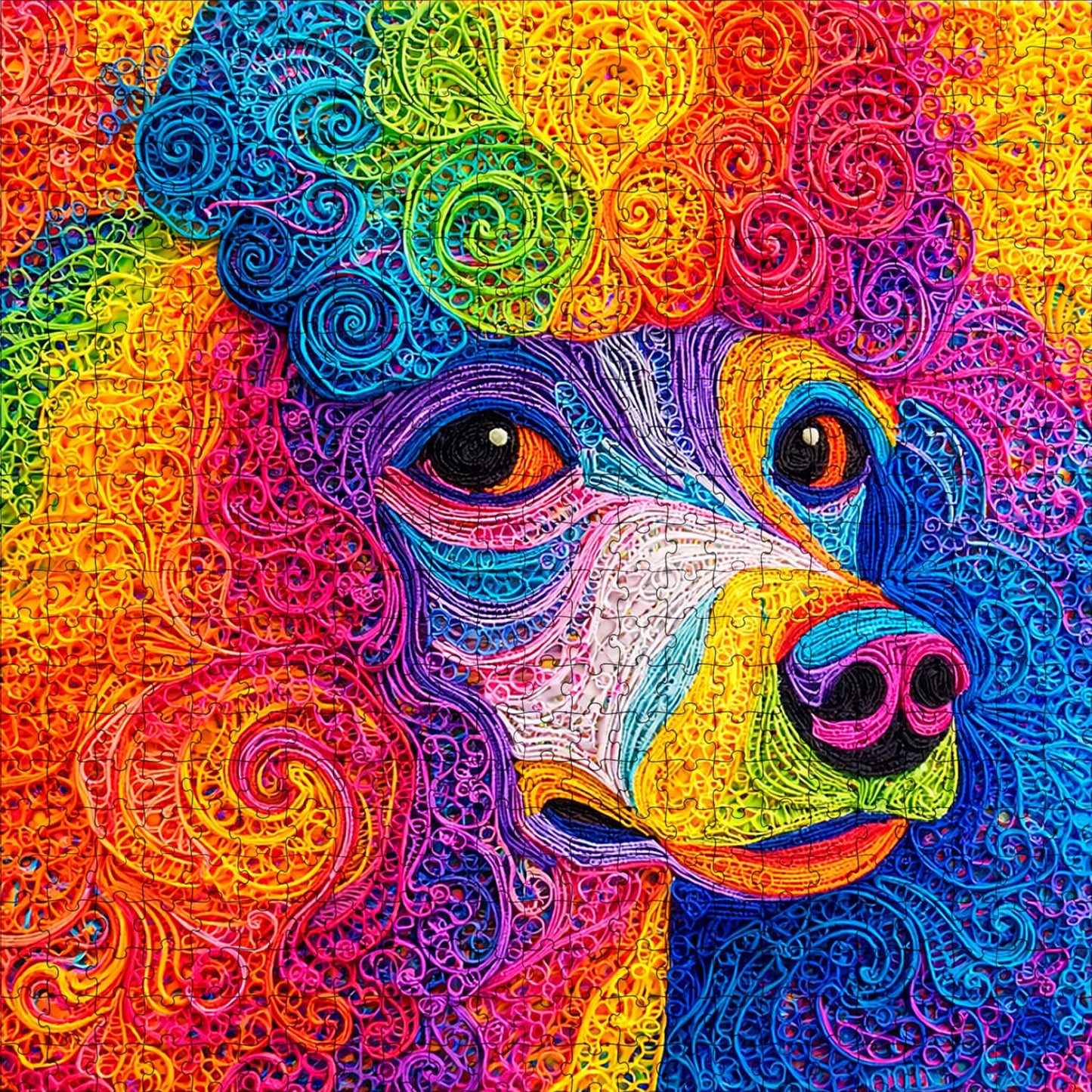 Charming Poodle Jigsaw Puzzles GFTOTP17604