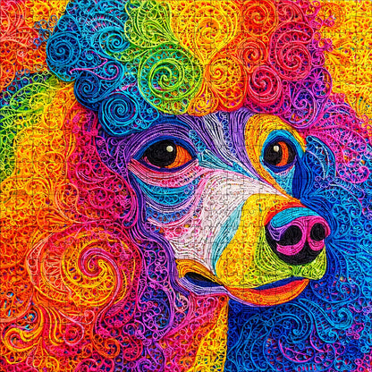 Charming Poodle Jigsaw Puzzles GFTOTP17604