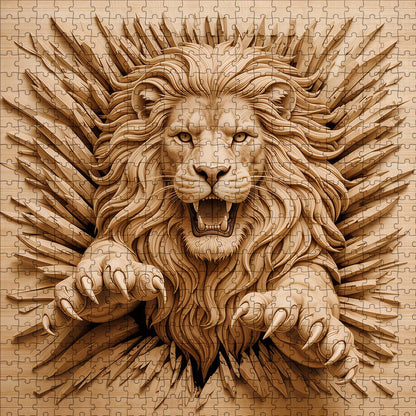 Majestic Lion Jigsaw Puzzles GFTOTP17541