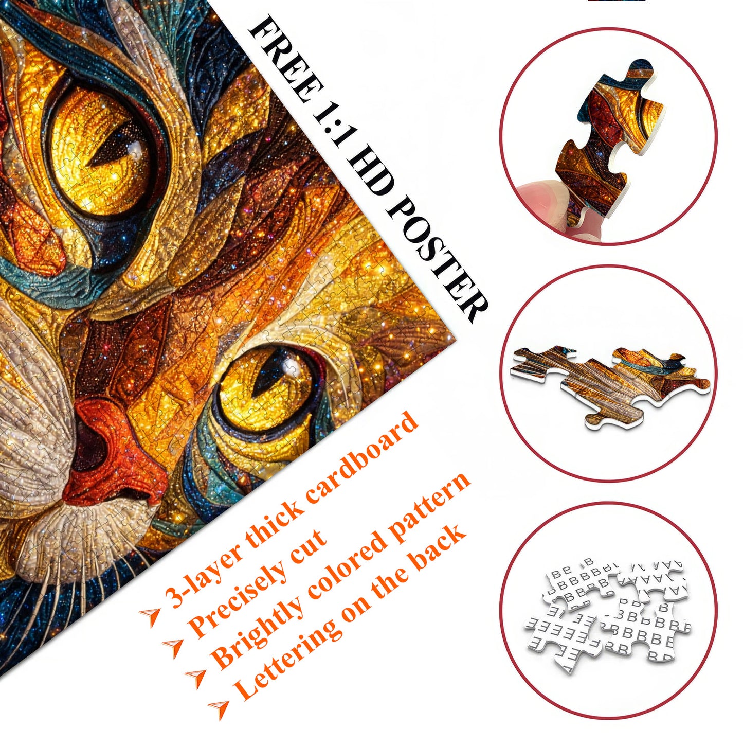 Purrfect Cats Jigsaw Puzzles GFTOMA9791