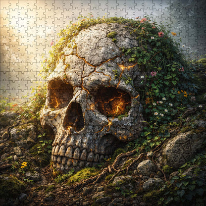 Skull Serenity Jigsaw Puzzles GFTOQA2028