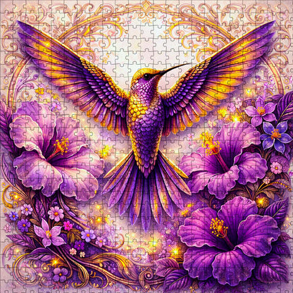 Hummingbird Bloom Jigsaw Puzzles GFTOMA9984
