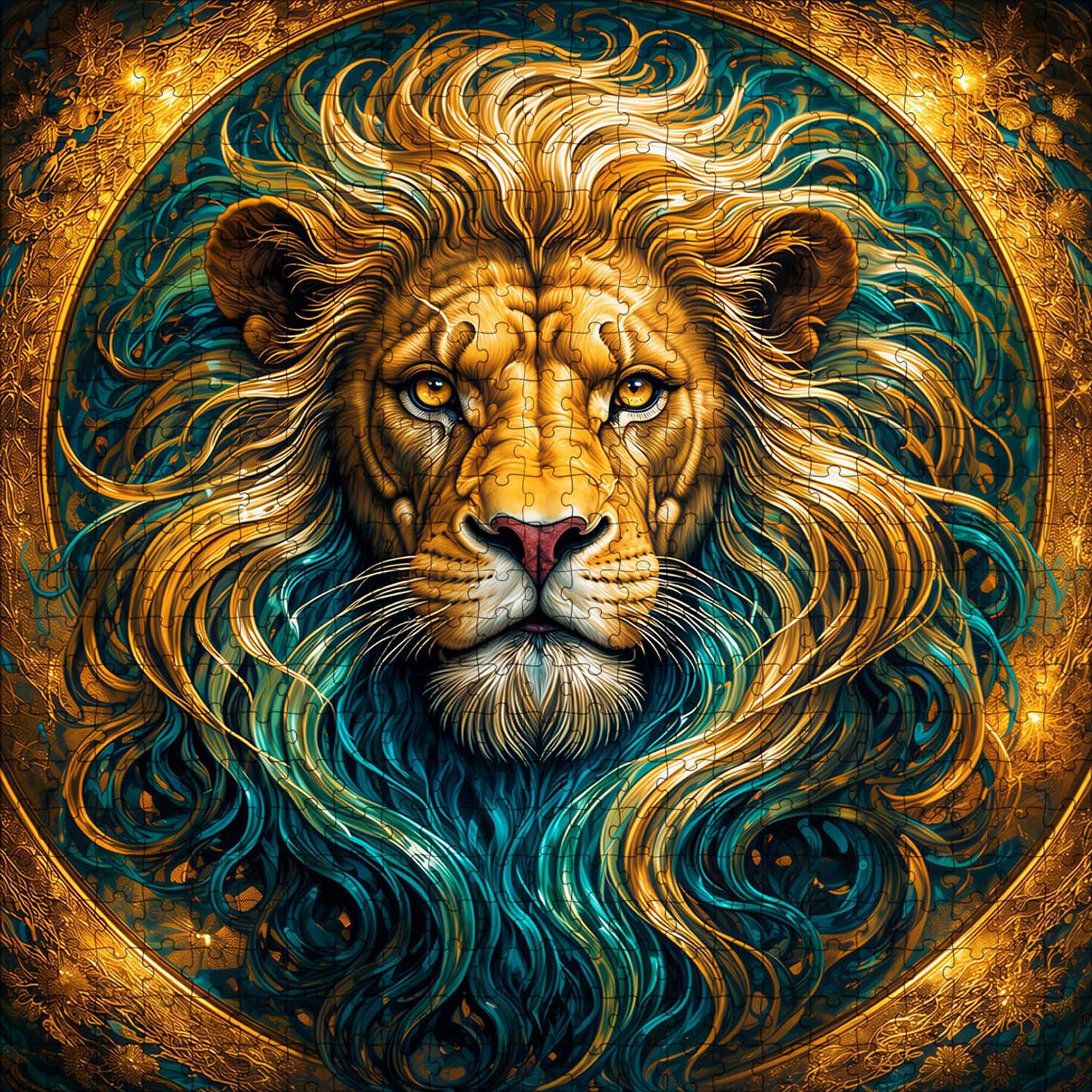Majestic Lion Jigsaw Puzzles GFTOTP17539