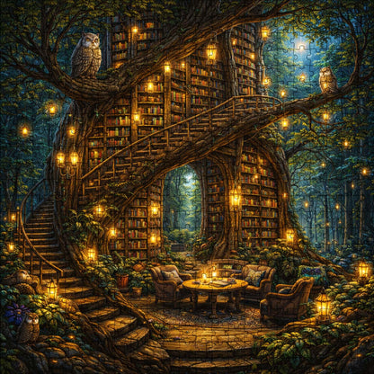 Forest Serenity Jigsaw Puzzles GFTOQA2051
