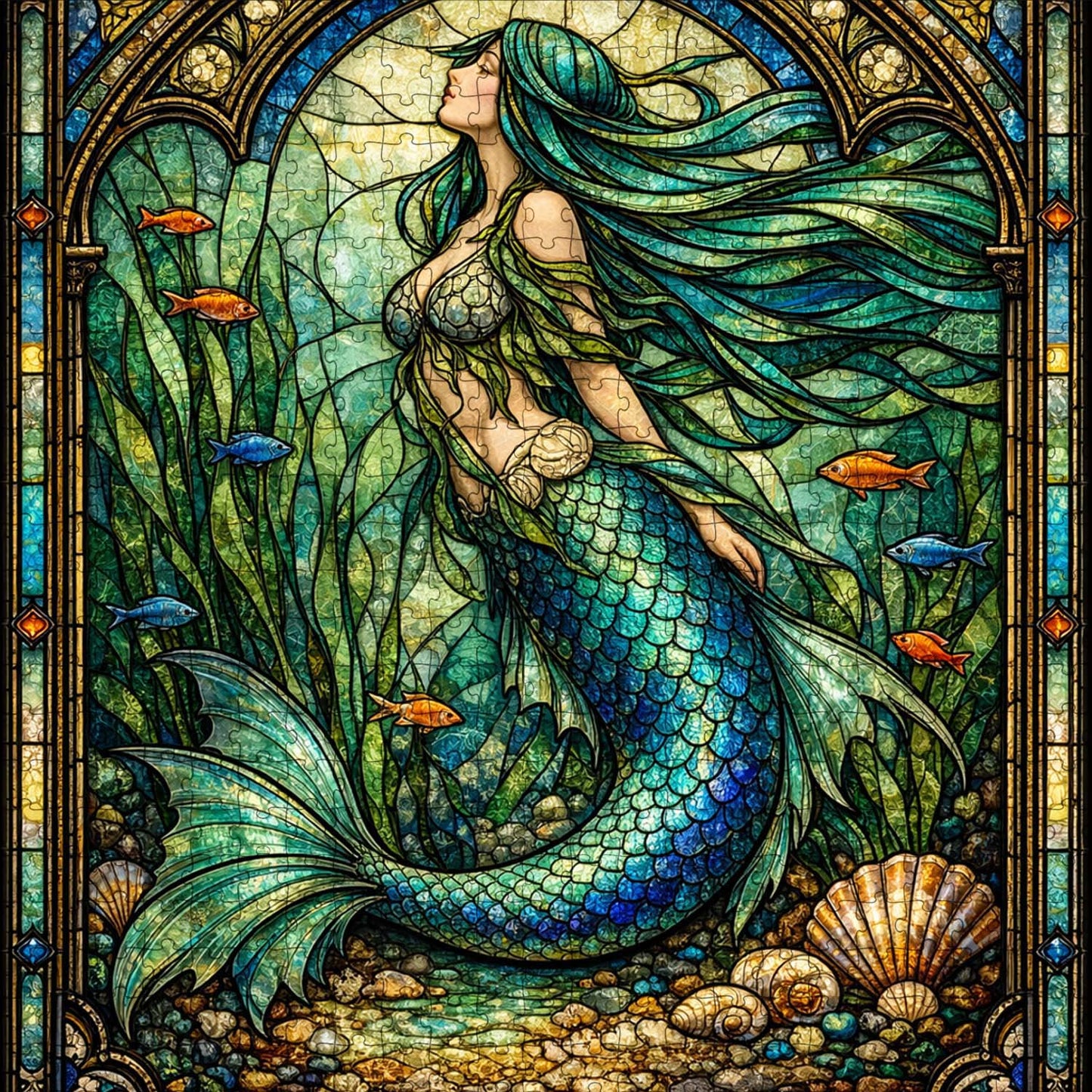 Mystic Mermaid Jigsaw Puzzles GFTOTG3454