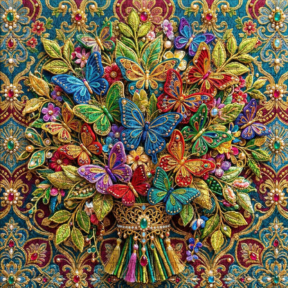 Jeweled Butterflies Jigsaw Puzzles GFTOQM3443