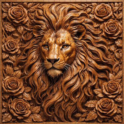 Majestic Lion Jigsaw Puzzles GFTOTP17540