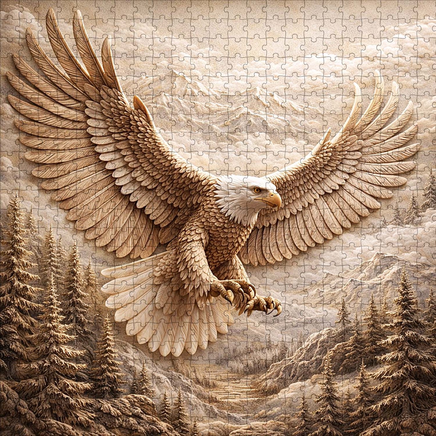 Patriot Eagle Jigsaw Puzzles GFTOMA10009