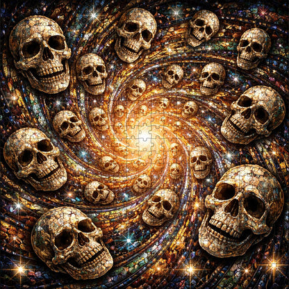 Skull Serenity Jigsaw Puzzles GFTOQA2036