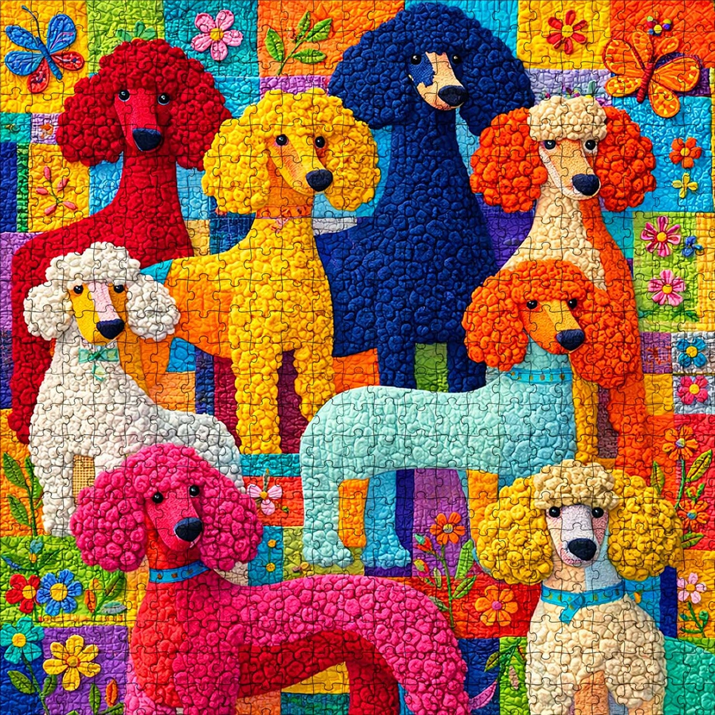 Charming Poodle Jigsaw Puzzles GFTOTP17602