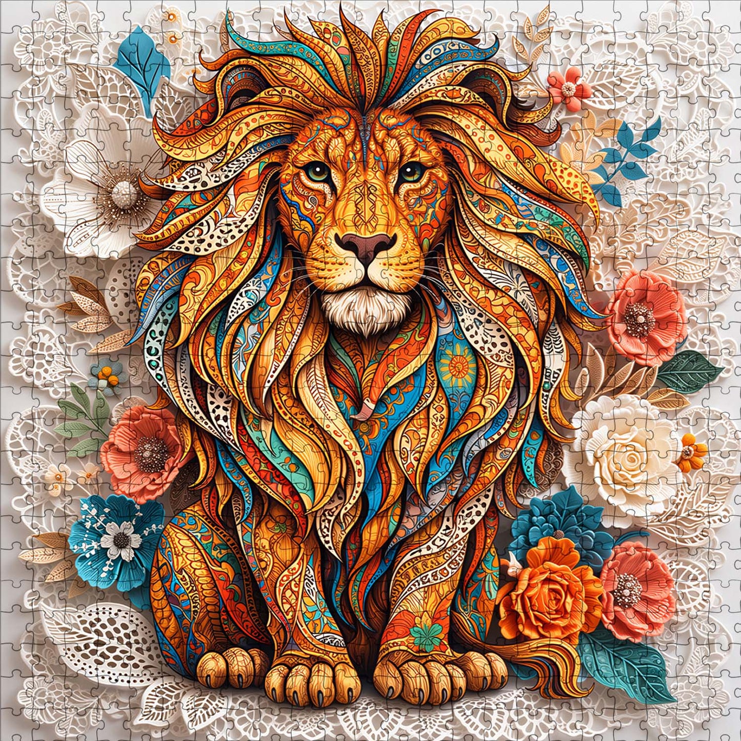Majestic Lion Jigsaw Puzzles GFTOTP17536