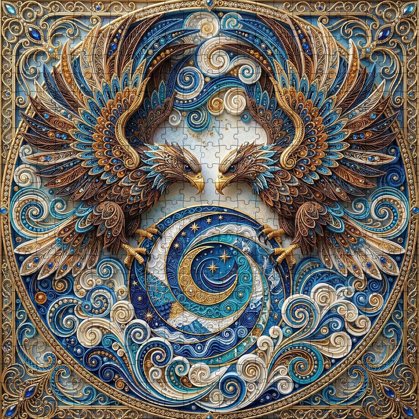 Twin Eclipse Jigsaw Puzzles GFTOQM3436