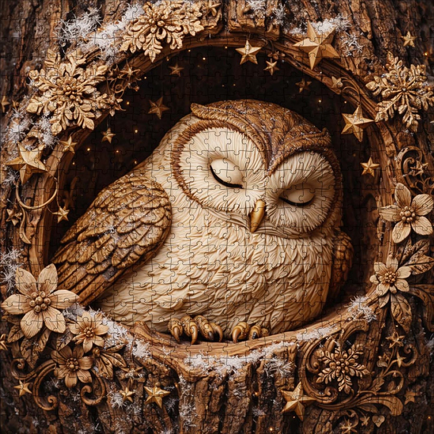 Mystic Owl Jigsaw Puzzles GFTOTP17598