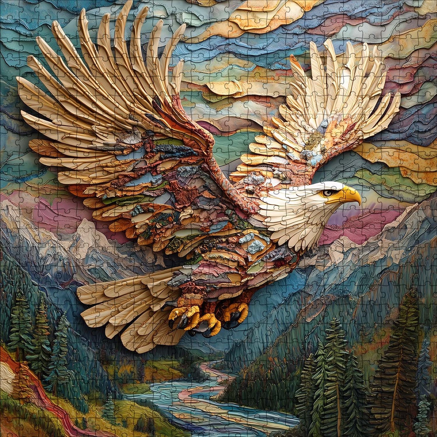 Mountain Spirit Jigsaw Puzzles GFTOQM3434