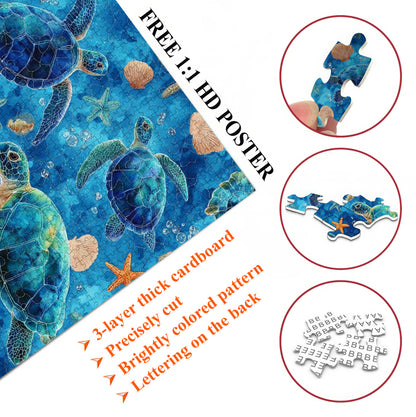 Turtle Jigsaw Puzzles GFTOYC3522
