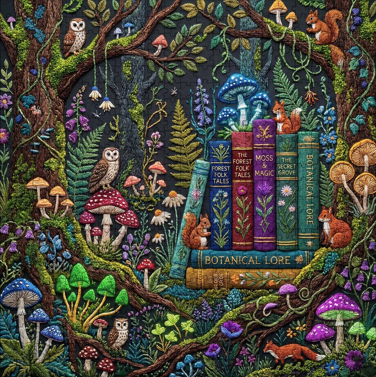 Forest Lore Jigsaw Puzzles GFTOQM3299
