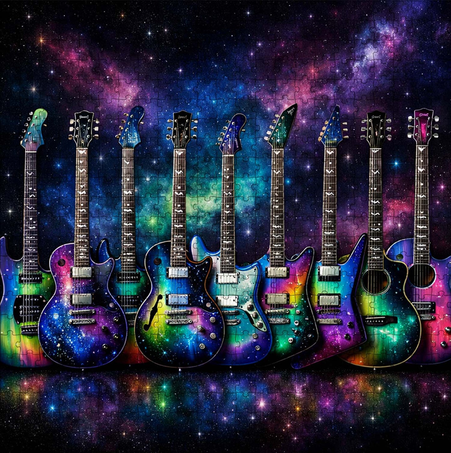 Galaxy Guitars Jigsaw Puzzles GFTOQM3337