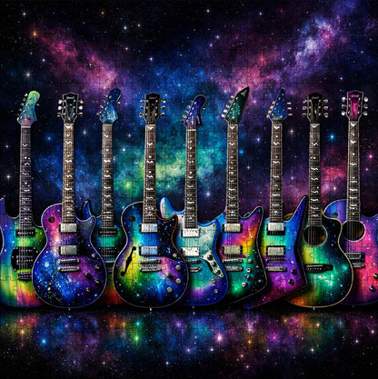 Galaxy Guitars Jigsaw Puzzles GFTOQM3337