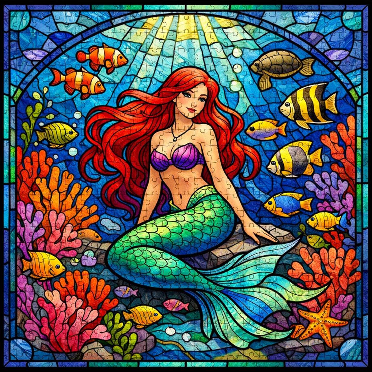 Charming Mermaid Jigsaw Puzzles GFTOTP17533