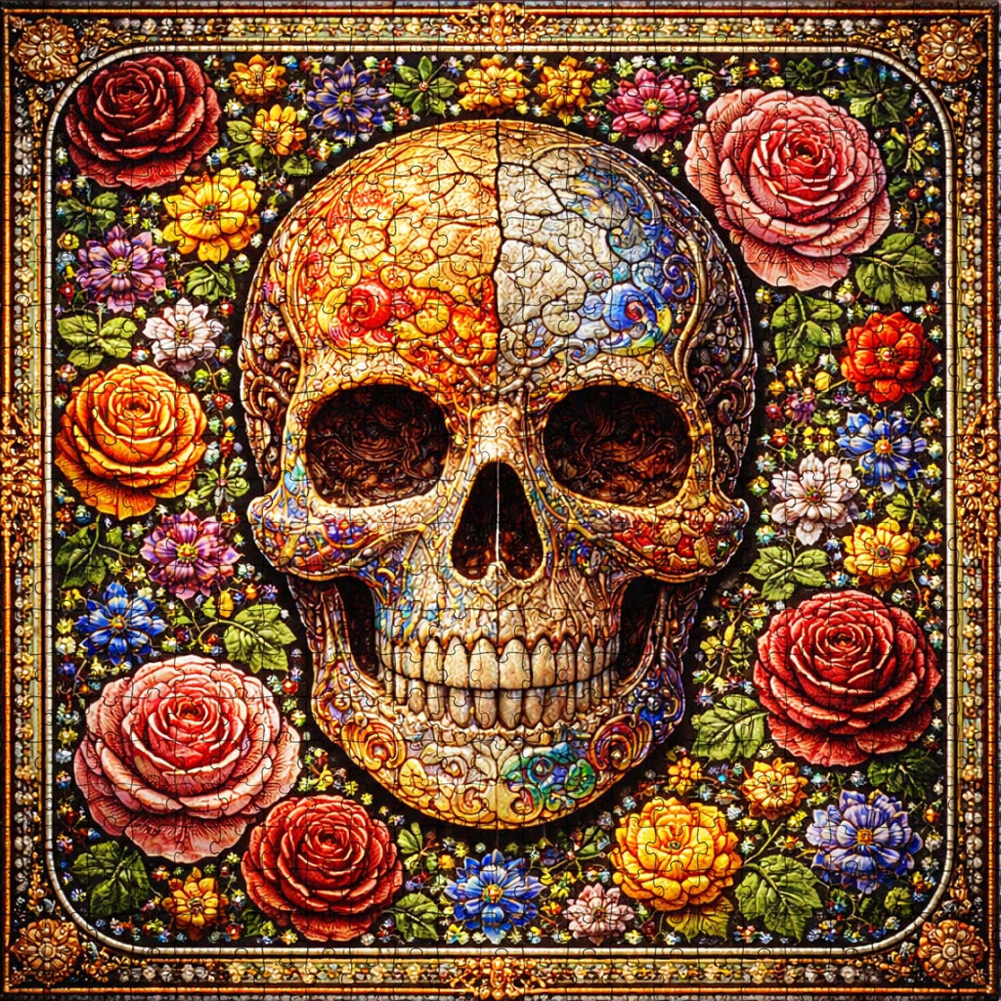 Skull Serenity Jigsaw Puzzles GFTOQA2031