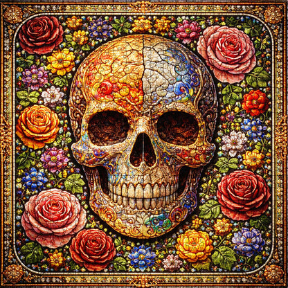 Skull Serenity Jigsaw Puzzles GFTOQA2031