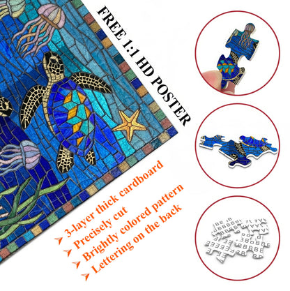 Turtle Jigsaw Puzzles GFTOYC3523